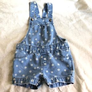 Toddler, Daisy print, overalls
